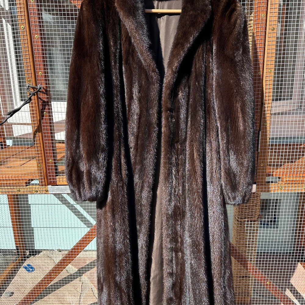 Luxurious Brown Fur Coat